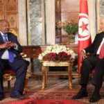 Mohamed Ennaceur s’entretient avec le président djiboutien, Ismaïl Omar Guelleh