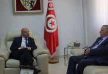 Tunisie – Palestine: Fadhel Mahfoudh rencontre une délégation de l’OLP