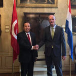 Visite de travail de Khemaies Jhinaoui aux Pays-Bas