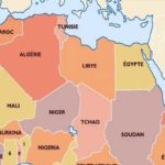 Carte Maghreb Afrique