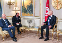 Tunisie – Grèce : Kais Saied reçoit Nikos Dendias