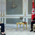 Kaïs Saïed reçoit Souad Abderrahim, maire de Tunis