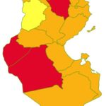 Alerte météo Tunisie : Phénomènes dangereux, vigilance absolue dans 5 régions Vigilance Météo Tunisie