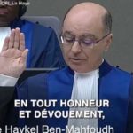 Elu à la CPI, le juge tunisien Haykel Ben Mahfoudh prête serment
