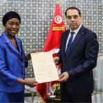 La nouvelle ambassadrice de Namibie remet les copies figurées de ses lettres de créance au secrétaire d’Etat aux Affaires étrangères