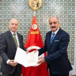 Nafti reçoit une copie figurée des lettres de créance du nouvel ambassadeur d’Autriche à Tunis