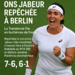 Tennis Berlin Ons Jabeur