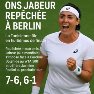 Tennis Berlin Ons Jabeur