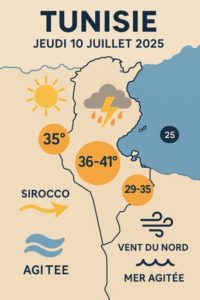 Météo infographie