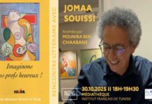 Rencontre-débat à l’IFT : Jomaa Souissi et son nouveau livre sur le bonheur des enseignants