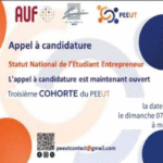 Université de Tunis : lancement de la Cohorte 3 du Statut National de l’Étudiant-Entrepreneur
