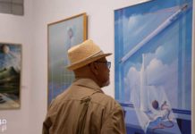 Exposition “Scènes, la théatralisation dans l’oeuvre de Adel Megdiche” à la Salle le 4ème Art