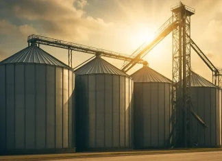 Céréales : des stocks jusqu’en janvier 2027, mais le stockage atteint ses limites Silos Stockage Blé Céréales