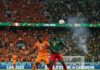 Affiche du match Côte d’Ivoire vs Cameroun CAN 2025 à Marrakech