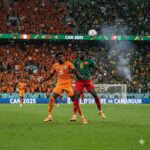 Affiche du match Côte d’Ivoire vs Cameroun CAN 2025 à Marrakech