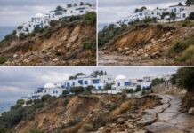 Sidi Bou Said - Inondations