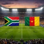 Stade plein avant le match Afrique du Sud – Cameroun en huitième de finale de la Coupe d’Afrique des Nations