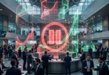 Séance de marché à la bourse