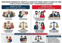 Code du Statut Personnel : le texte qui a refondé la famille tunisienne Code du Statut Personnel - Infographie