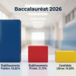 Taux de réussites par catégorie d'établissements