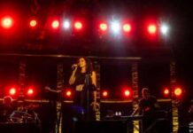 FIH : Yasmine Hamdan brille sur la scène de l’amphithéâtre de Hammamet