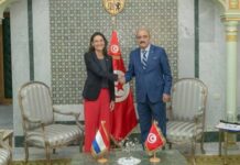 Fin de mission de l’ambassadrice des Pays-Bas : la Tunisie réaffirme sa volonté de renforcer la coopération