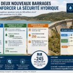 245 millions de m³ d’eau en plus ? Pourquoi la construction de nouveaux barrages ne suffira pas Barrages Tunisie 2026