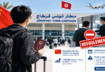 TOURISME — TUNISIE-CHINE : Pourquoi des touristes chinois sont-ils refoulés à Tunis-Carthage ?