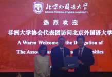 Tunisie-Chine : l’Université de Tunis signe un accord avec la BFSU