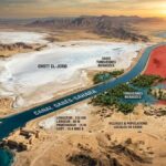 CANAL GABES SAHARA Tunisie Algerie