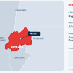Carte RWANDA